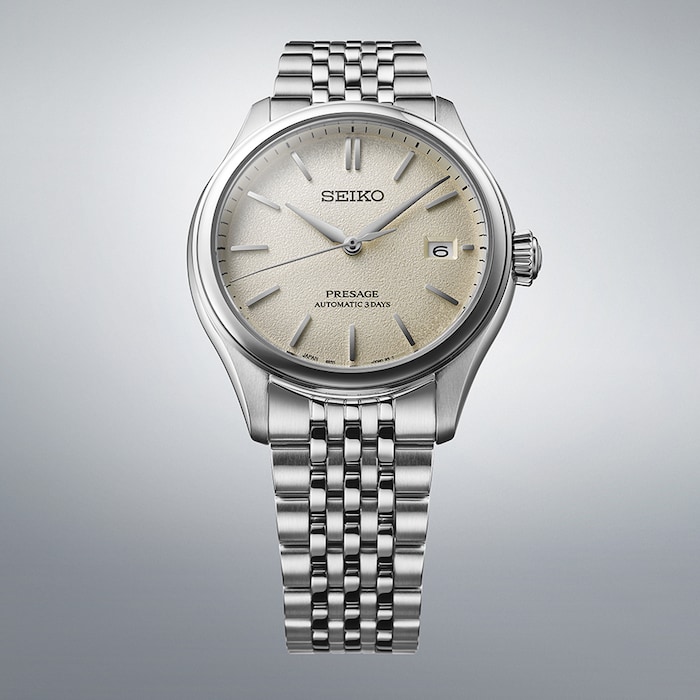 Seiko Presage Presage Classic Series 'Shiro-iro' 40mm Mens Watch White