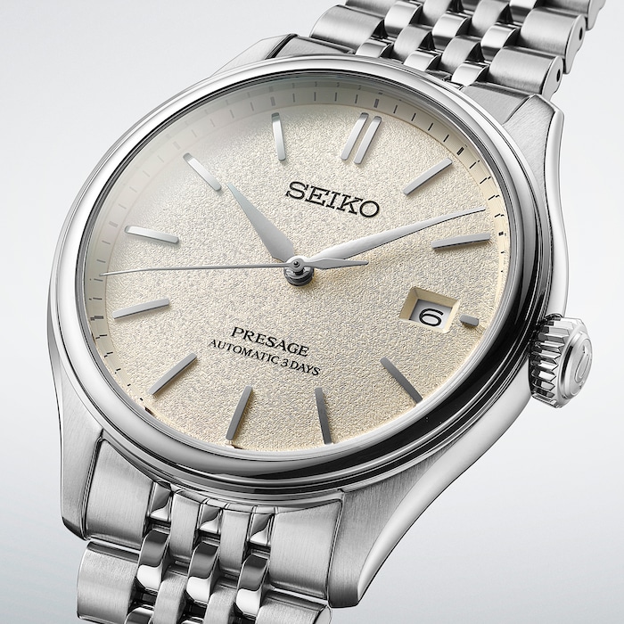 Seiko Presage Presage Classic Series 'Shiro-iro' 40mm Mens Watch White