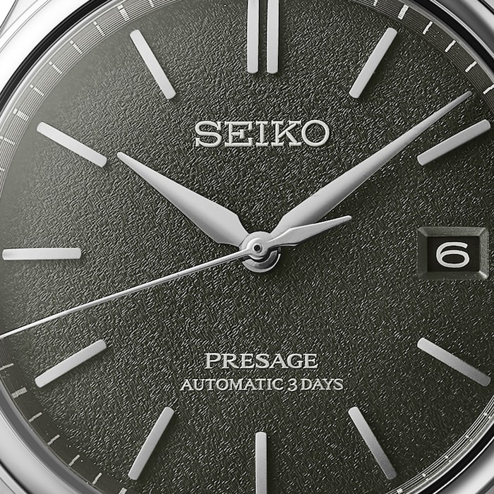 Seiko Presage Presage Classic Series 'Sensaicha' 40mm Mens Watch Grey - Green