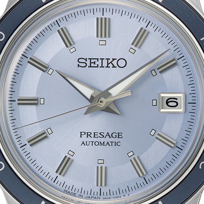 Seiko Presage Presage Style 60s Limited Edition 39.5mm Bracelet & Strap Mens Watch