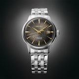 Seiko Presage Cocktail Time Star Bar Limited Edition 40.5mm Mens Watch Grey