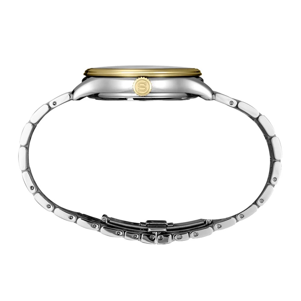 Seiko Presage 'Japanese Zen Gardens' In Gold Toned Sand 41.8mm Mens Watch Seiko Presage 'Japanese Zen Gardens' In Gold Toned Sand 41.8mm Mens Watch