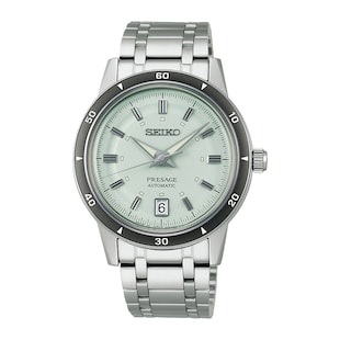 Seiko Presage Presage Style 60s 39.5mm Mens Watch Ice Green