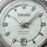 Seiko Presage Presage Style 60s 39.5mm Mens Watch Ice Green