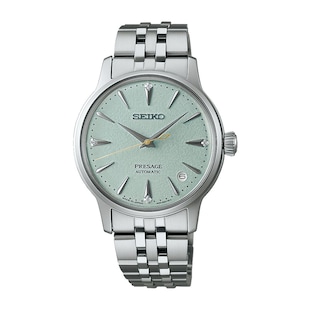 Seiko Presage Presage 'Frozen Mojito' Diamond Cocktail Time 34mm Ladies Watch