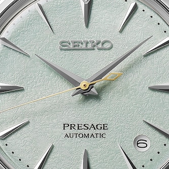 Seiko Presage Presage 'Frozen Mojito' Diamond Cocktail Time 34mm Ladies Watch