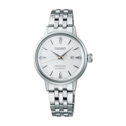 18440124 - Presage Hot Buttered Rum Diamond Set Cocktail Time 30mm Ladies Watch