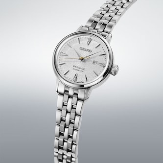 Seiko Presage Hot Buttered Rum Diamond Set Cocktail Time 30mm Ladies Watch