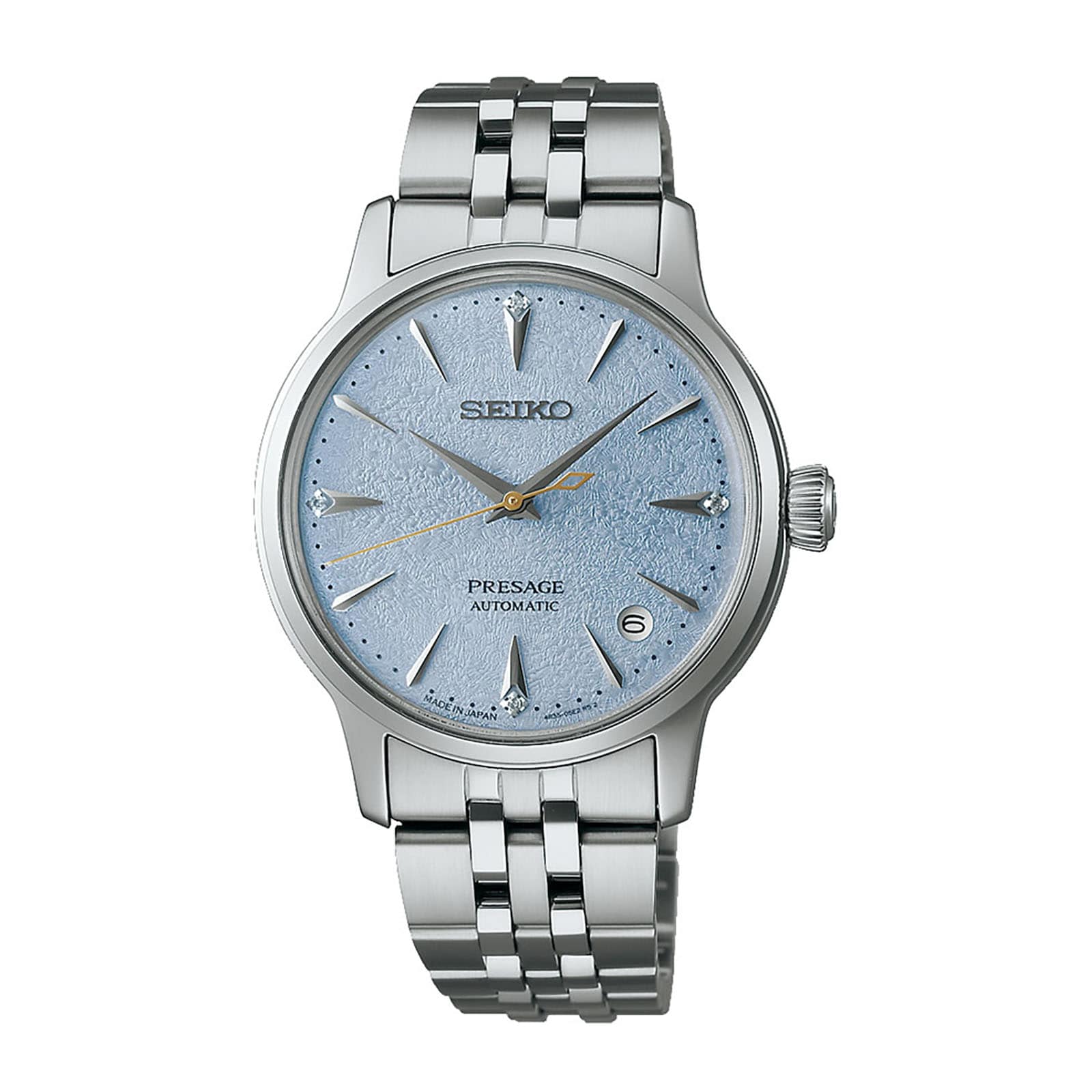 Seiko Presage Presage 'Frozen Skydiving' Diamond Cocktail Time 34mm Ladies Watch
