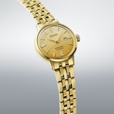 Seiko Presage Presage Cocktail Time 'Eggnog' 30mm Ladies Watch Gold Ombre Dial