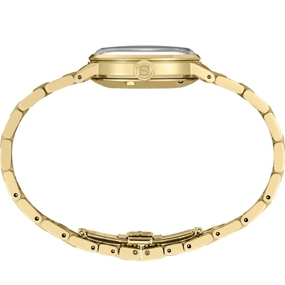 Seiko Presage Presage Cocktail Time 'Eggnog' 30mm Ladies Watch Gold Ombre Dial