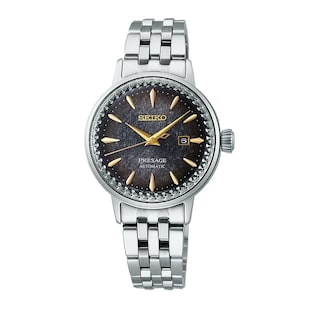 Seiko Presage Cocktail Time 30mm Ladies Watch Black