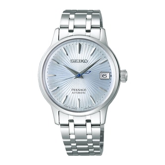 Seiko Presage Presage Cocktail Time 33.5mm Ladies Watch Blue