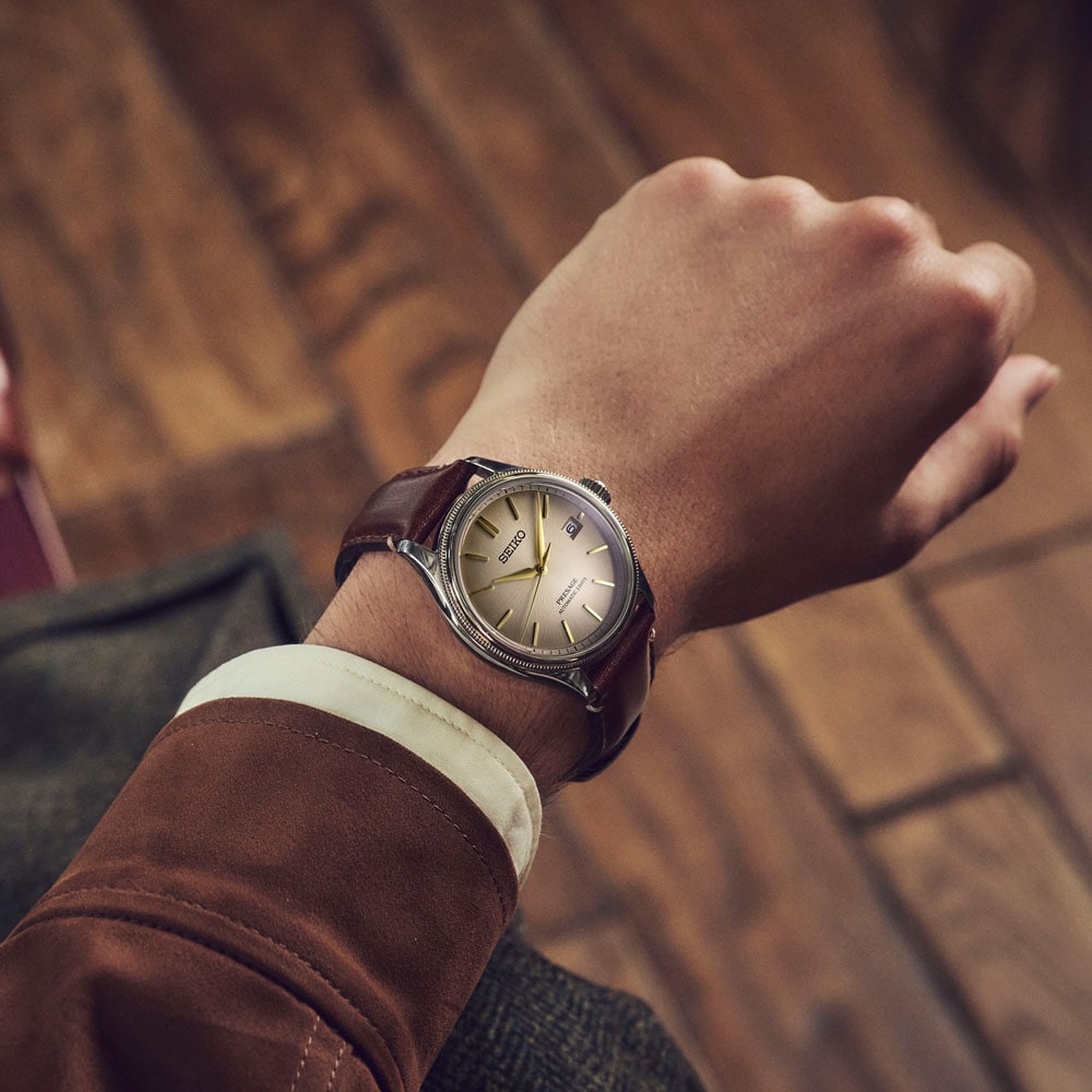 Seiko Presage Presage Classic 'Shiracha' Limited Edition 40mm Mens Watch Seiko Presage Presage Classic 'Shiracha' Limited Edition 40mm Mens Watch