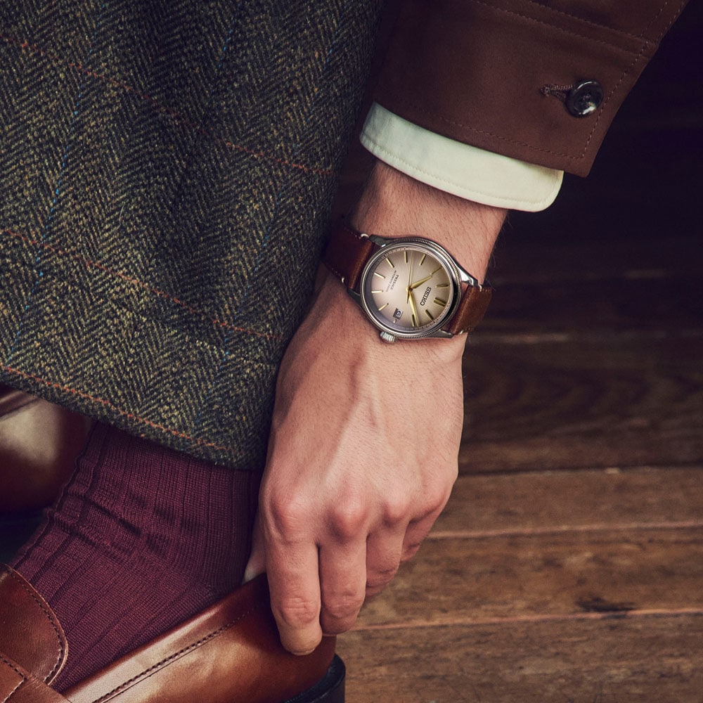 Seiko Presage Presage Classic 'Shiracha' Limited Edition 40mm Mens Watch Seiko Presage Presage Classic 'Shiracha' Limited Edition 40mm Mens Watch