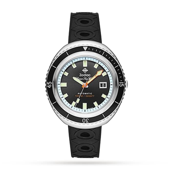 Zodiac Super Sea Wolf 68 50mm Mens Watch