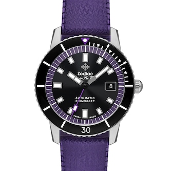 Zodiac Super Sea Wolf Liberty 40mm Mens Watch