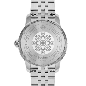 Zodiac Super Sea Wolf Liberty 40mm Mens Watch