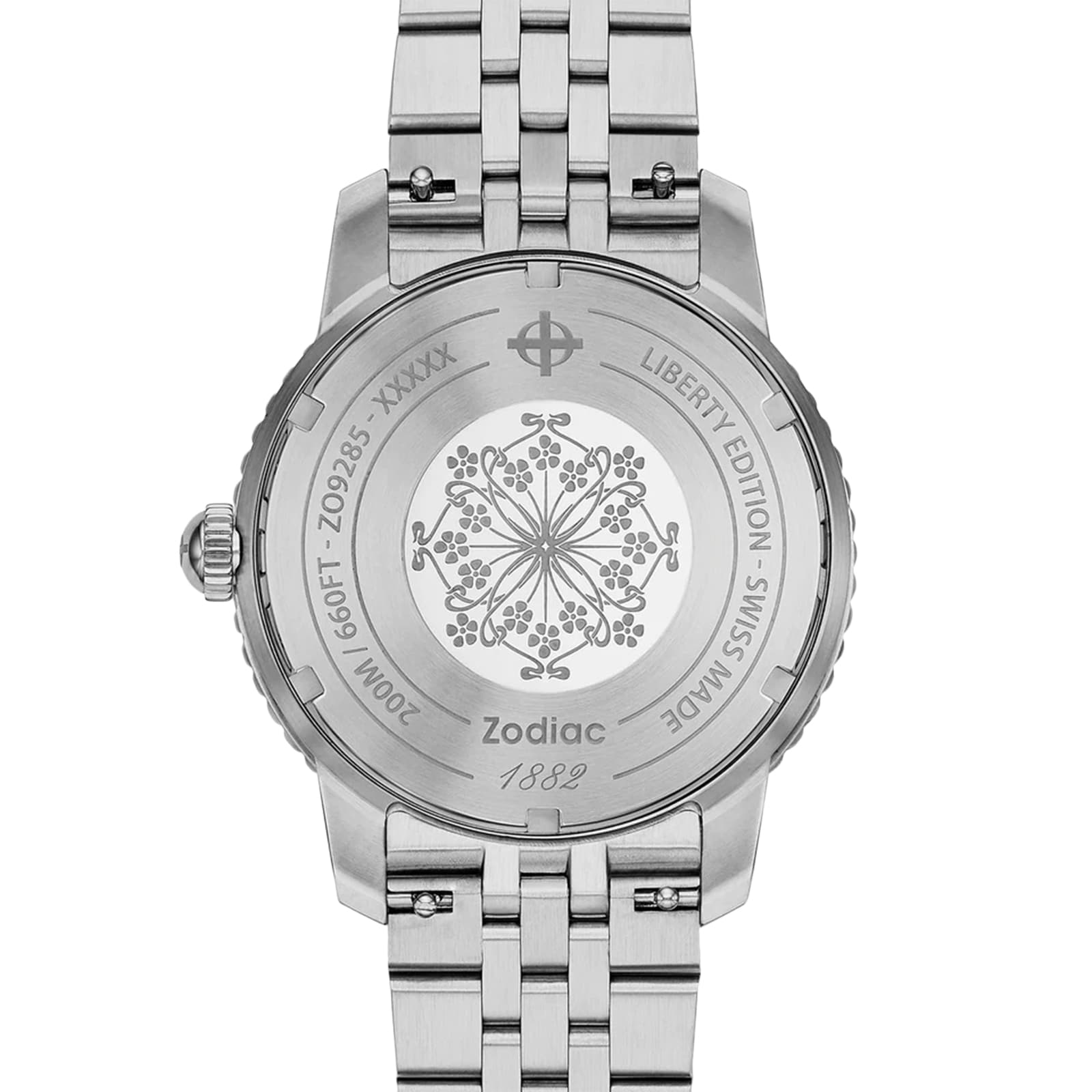 Zodiac Super Sea Wolf Liberty 40mm Mens Watch