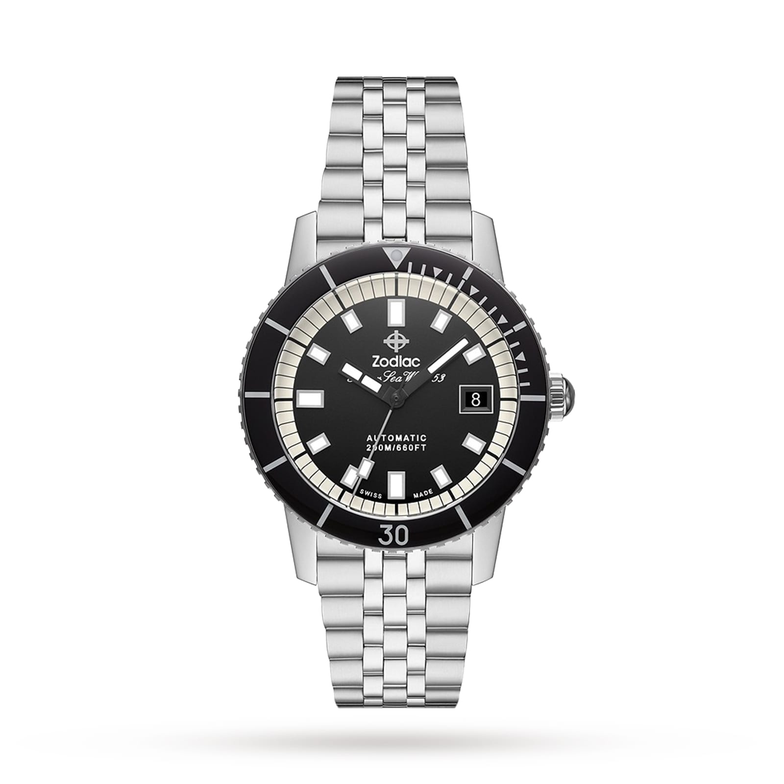 Super Sea Wolf 53 Compression Automatic 40mm Mens Watch