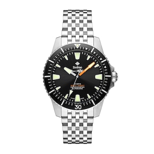 Zodiac Super Sea Wolf Pro-Diver Automatic Stainless Steel Watch