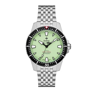 Zodiac Pro-Diver Automatic Stainless Steel Watch