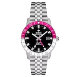 Zodiac Super Sea Wolf GMT Automatic Stainless Steel Watch
