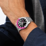 Zodiac Super Sea Wolf GMT Automatic Stainless Steel Watch