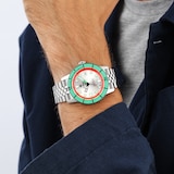 Zodiac Super Sea Wolf Compression Diver Automatic Stainless Steel Watch