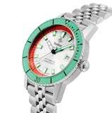 Zodiac Super Sea Wolf Compression Diver Automatic Stainless Steel Watch