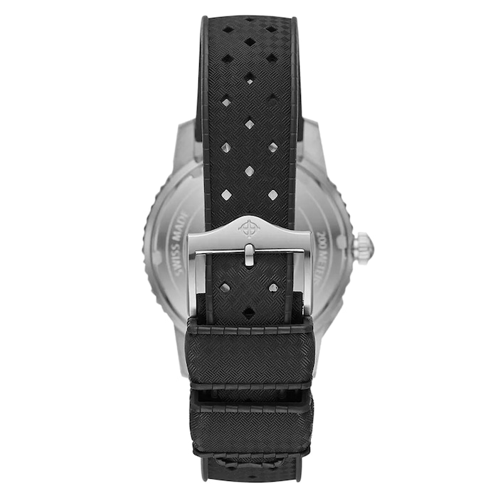 Zodiac Super Sea Wolf Compression Diver Automatic Rubber Strap Watch