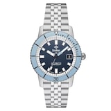 Zodiac Super Sea Wolf Compression Diver Automatic Stainless Steel Watch