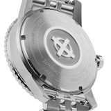 Zodiac Super Sea Wolf Compression Diver Automatic Stainless Steel Watch