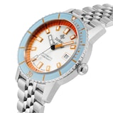 Zodiac Super Sea Wolf Compression Diver Automatic Stainless Steel Watch