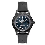 Zodiac Super Sea Wolf Ceramic Compression Diver Automatic Rubber Strap Watch