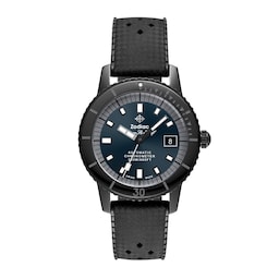 18450025 - Super Sea Wolf Ceramic Compression Diver Automatic Rubber Strap Watch