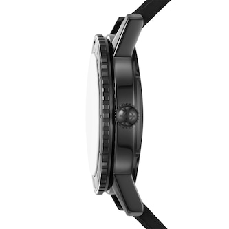 Zodiac Super Sea Wolf Ceramic Compression Diver Automatic Rubber Strap Watch