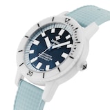 Zodiac Super Sea Wolf Ceramic Compression Diver Automatic Rubber Strap Watch