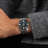 Zodiac Super Sea Wolf Skin Diver Automatic Stainless Steel Watch