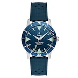 Zodiac Super Sea Wolf Skin Diver Automatic Rubber Strap Watch