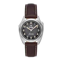 18450030 - Field Olympos Automatic Leather Watch