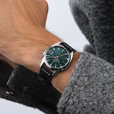 Zodiac Dress Olympos Automatic Leather Watch
