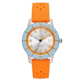Zodiac Compression Diver Automatic Orange Rubber Watch