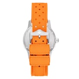 Zodiac Compression Diver Automatic Orange Rubber Watch
