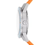 Zodiac Compression Diver Automatic Orange Rubber Watch
