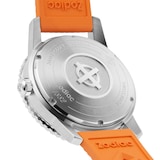 Zodiac Compression Diver Automatic Orange Rubber Watch