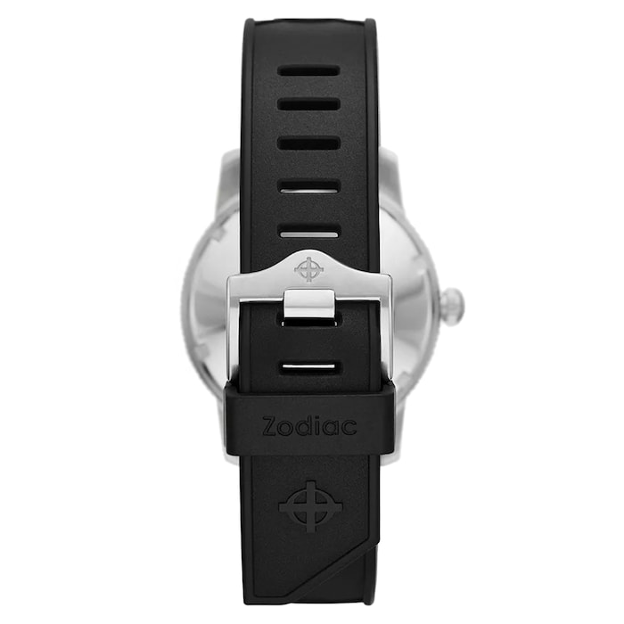 Zodiac Super Sea Wolf Skin Diver Automatic Rubber Strap Watch