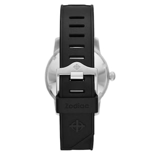 Zodiac Super Sea Wolf Skin Diver Automatic Rubber Strap Watch