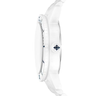 Zodiac Super Sea Wolf Ceramic Compression Diver Automatic Rubber Strap Watch