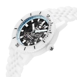 Zodiac Super Sea Wolf Ceramic Compression Diver Automatic Rubber Strap Watch